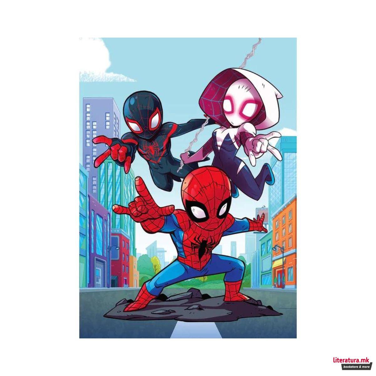 Сложувалка 2 во 1, Play for Future, Marvel Super Hero Adventure, 2 x 20 парчиња