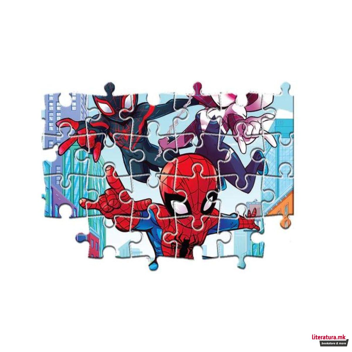 Сложувалка 2 во 1, Play for Future, Marvel Super Hero Adventure, 2 x 20 парчиња