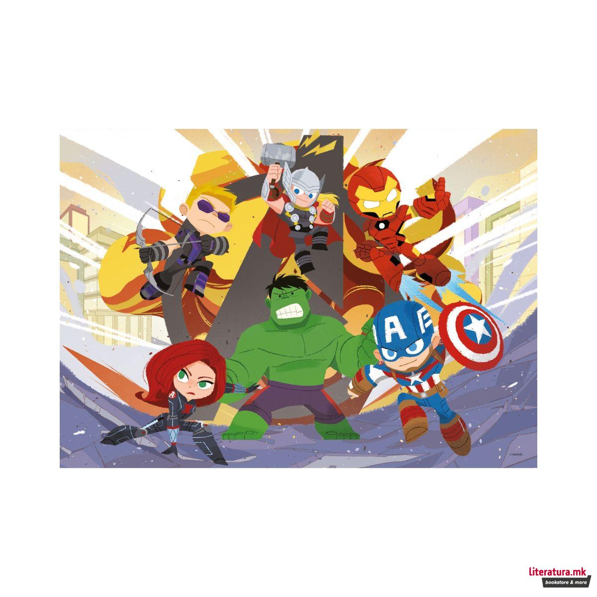 Сложувалка, Play for Future, Marvel Avengers, 60 парчиња