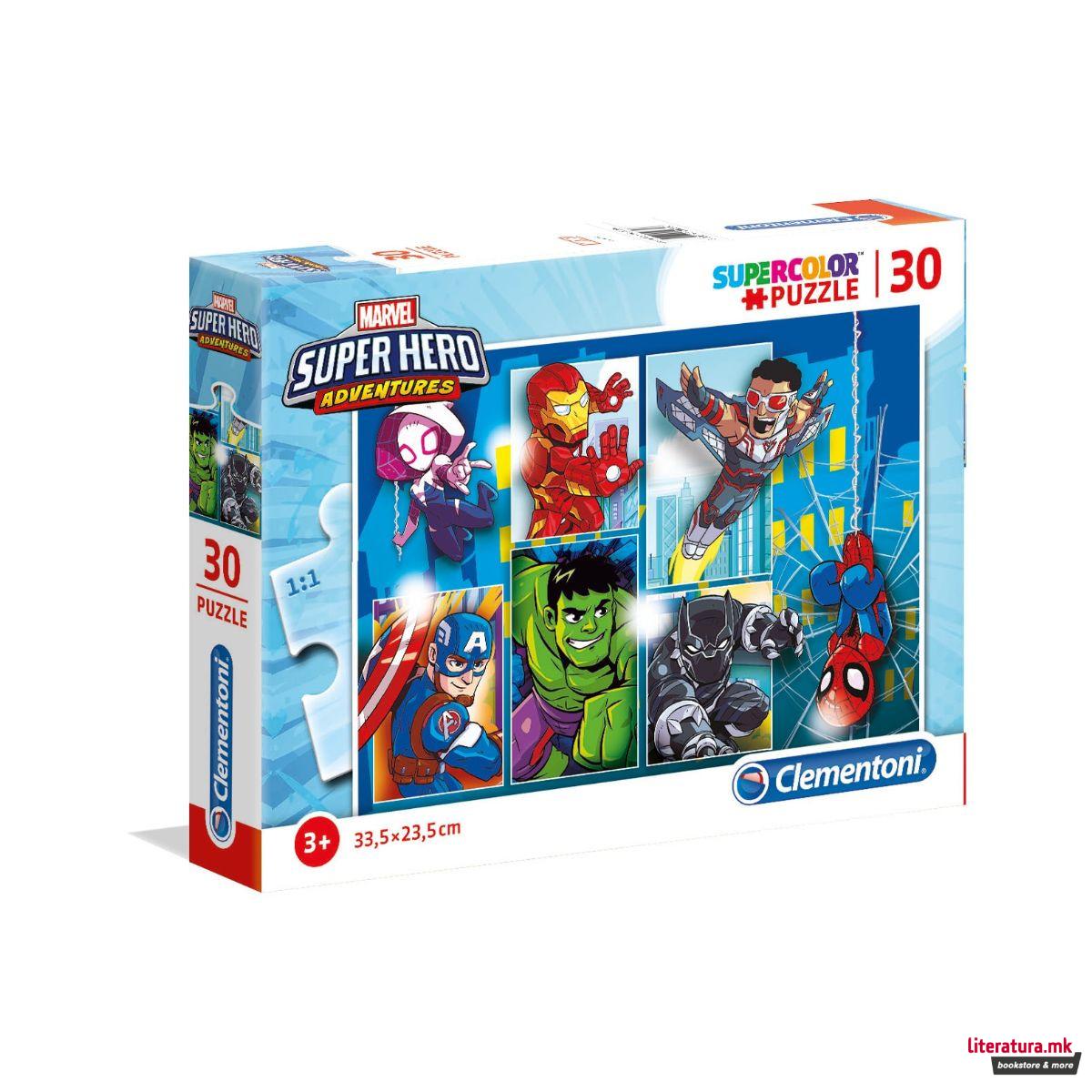 Сложувалка, Marvel, Super Hero Adventures, 30 парчиња 