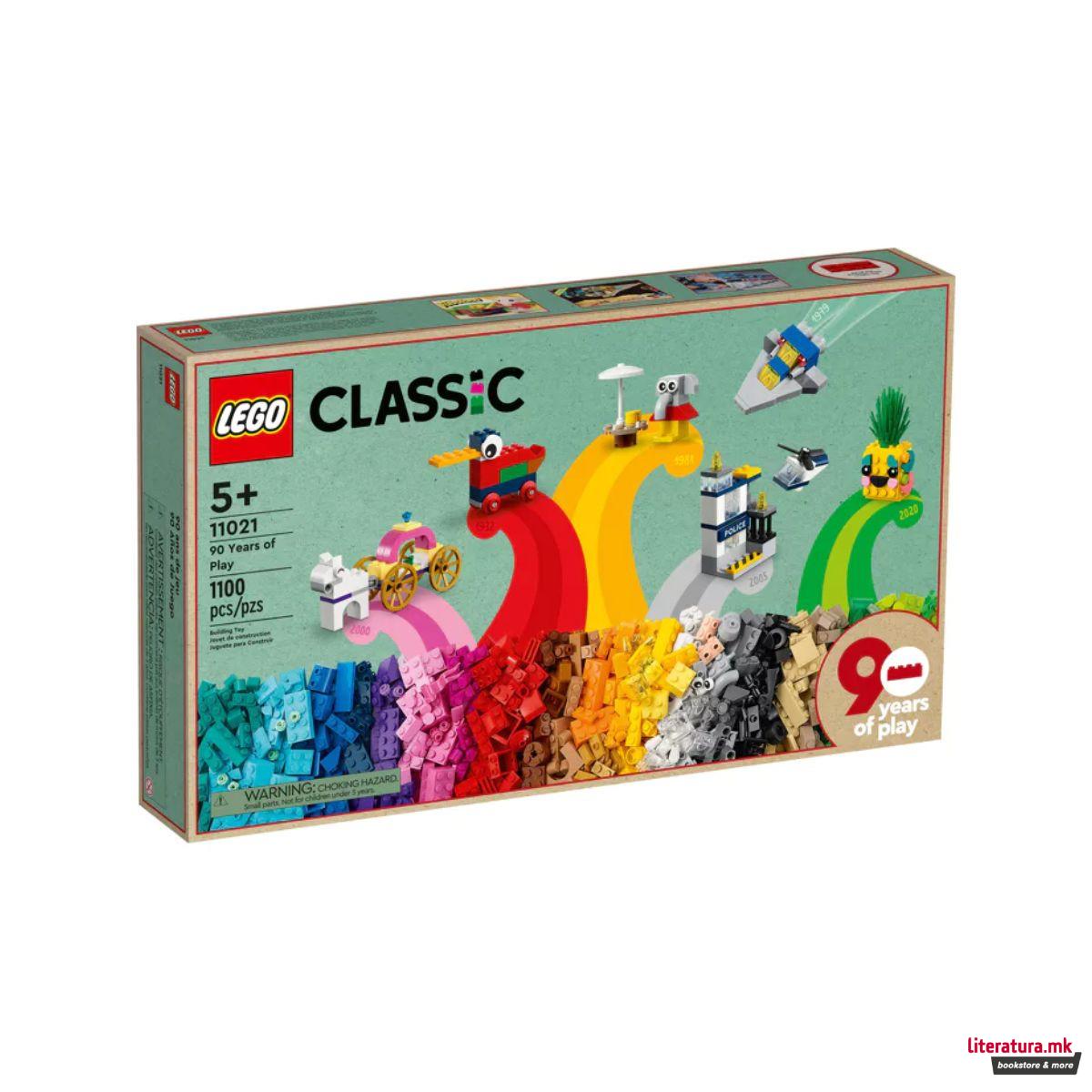 LEGO коцки, Classic, 90 Years of Play 