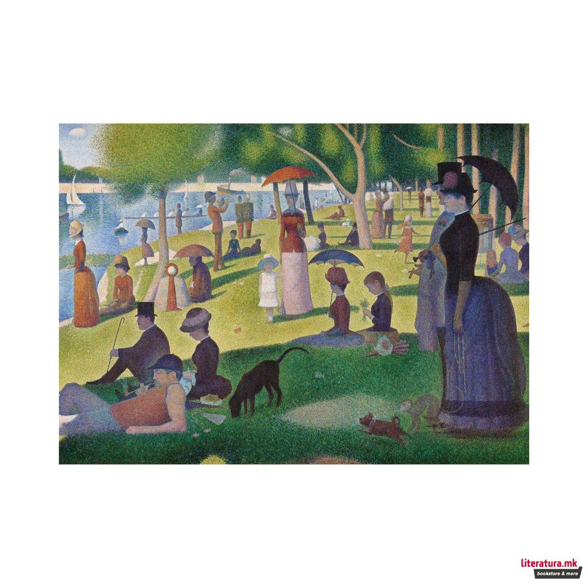 Сложувалка, Museum Collection, Seurat - A Sunday Afternoon on the Island of La Grande Jatte, 1000 парчиња 