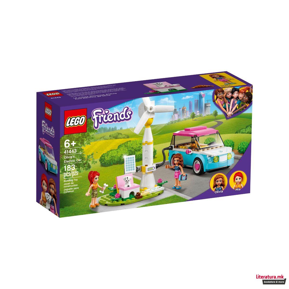 LEGO коцки, Friends, Olivia's Electric Car 