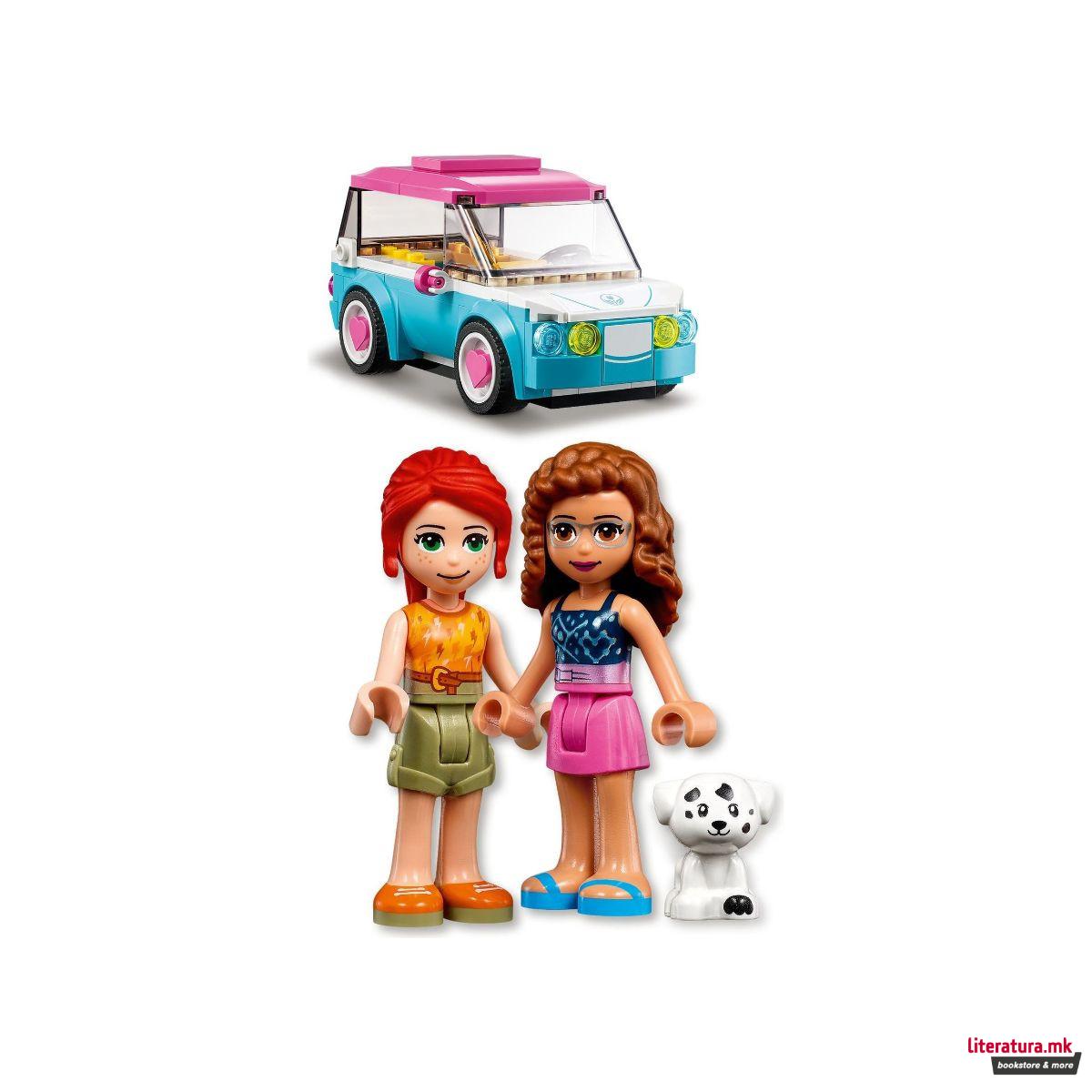 LEGO коцки, Friends, Olivia's Electric Car 