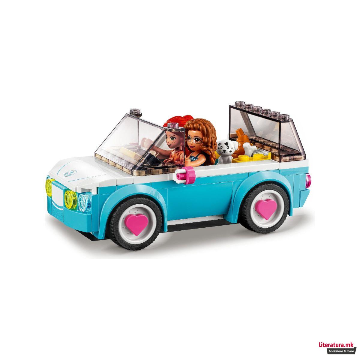 LEGO коцки, Friends, Olivia's Electric Car 