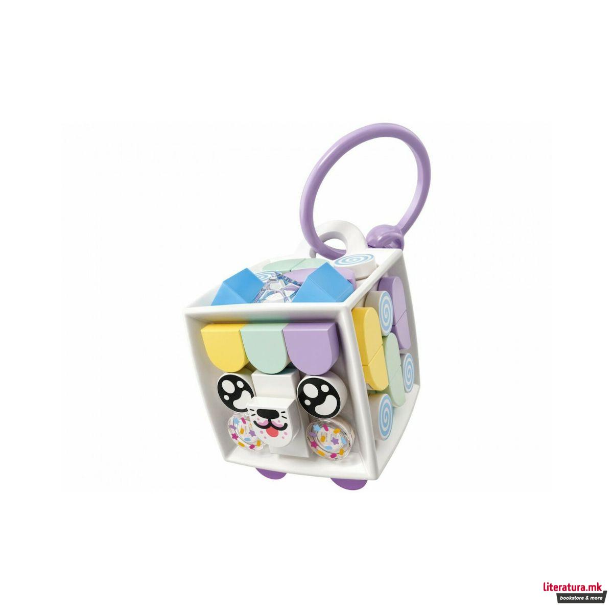 LEGO белезица и таг за багаж, Dots, Candy Kitty