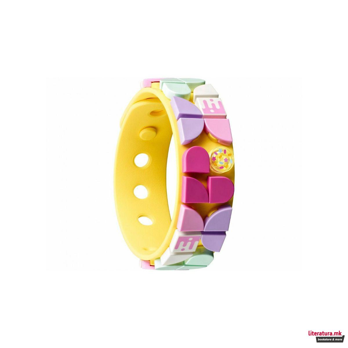 LEGO белезица и таг за багаж, Dots, Candy Kitty