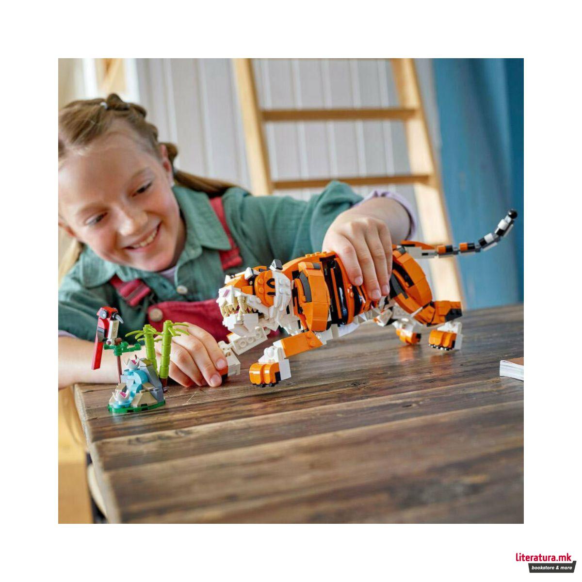 LEGO коцки, Creator 3 in 1, Majestic Tiger 