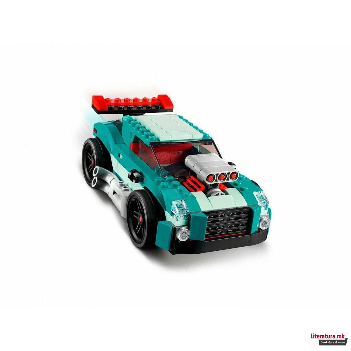 LEGO коцки, Creator 3 in 1, Street Racer