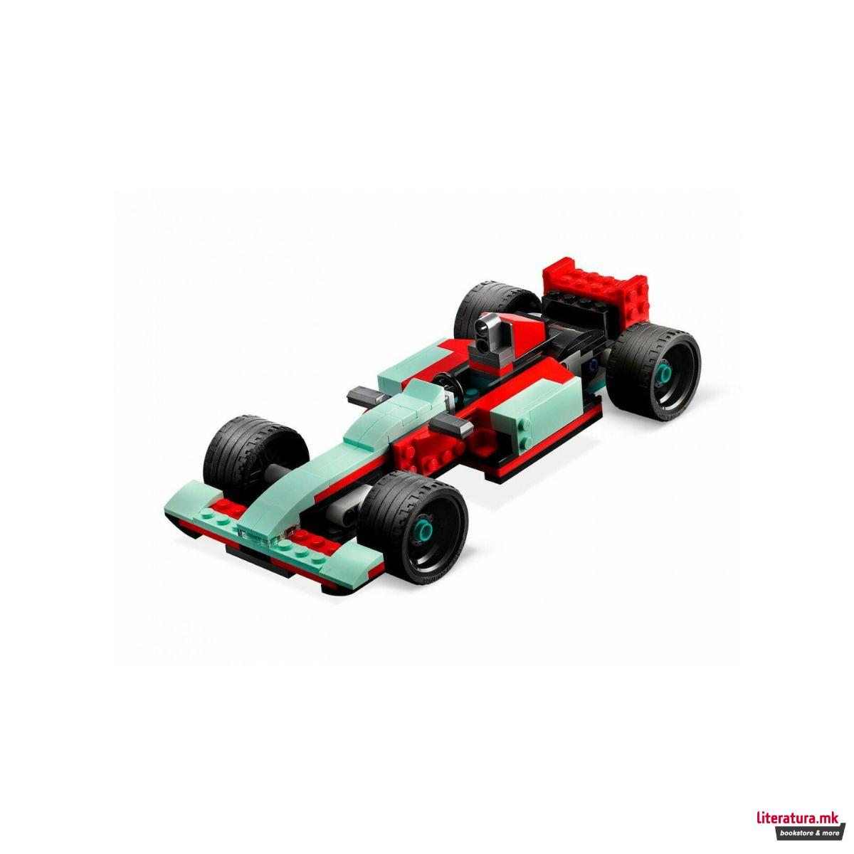 LEGO коцки, Creator 3 in 1, Street Racer