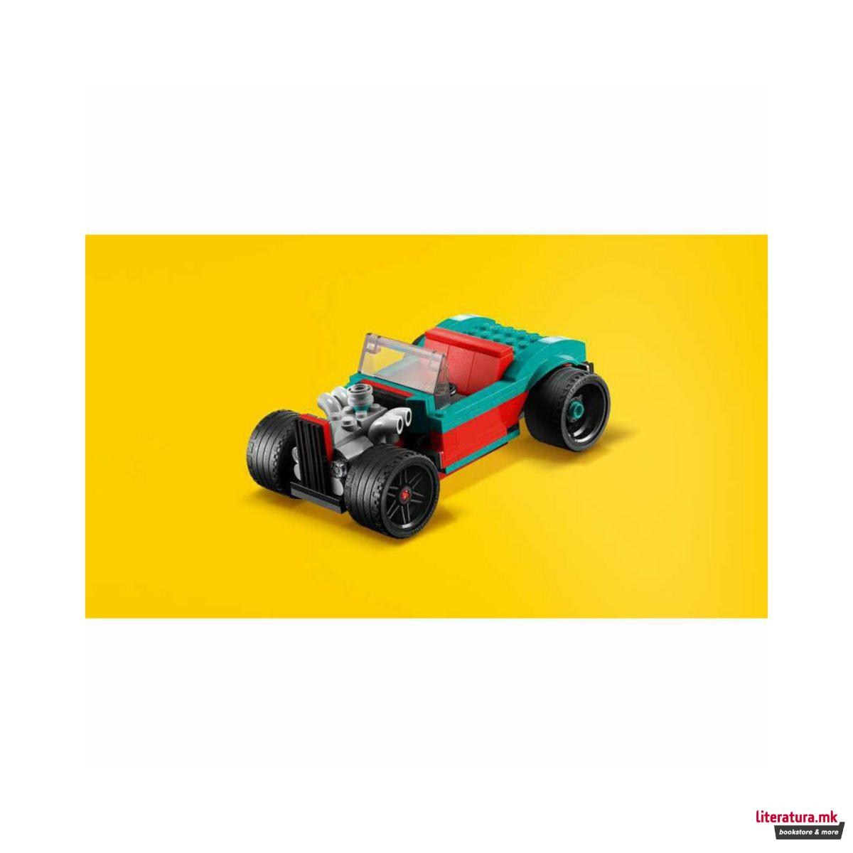 LEGO коцки, Creator 3 in 1, Street Racer