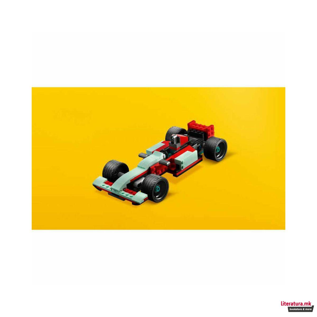 LEGO коцки, Creator 3 in 1, Street Racer