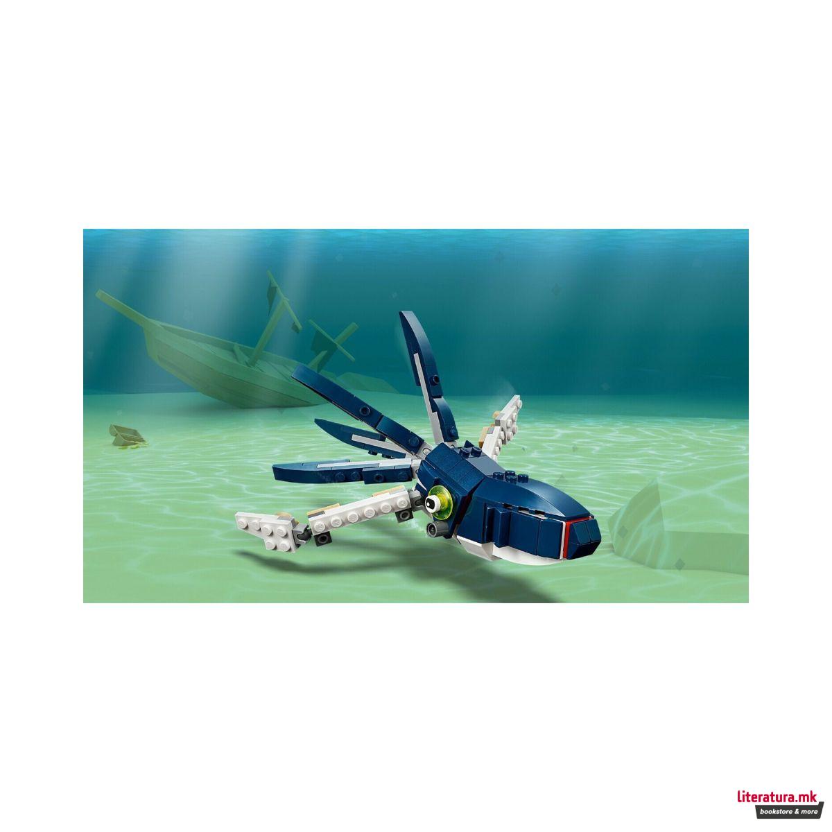 LEGO коцки, Creator 3 in 1, Deep Sea Creatures 
