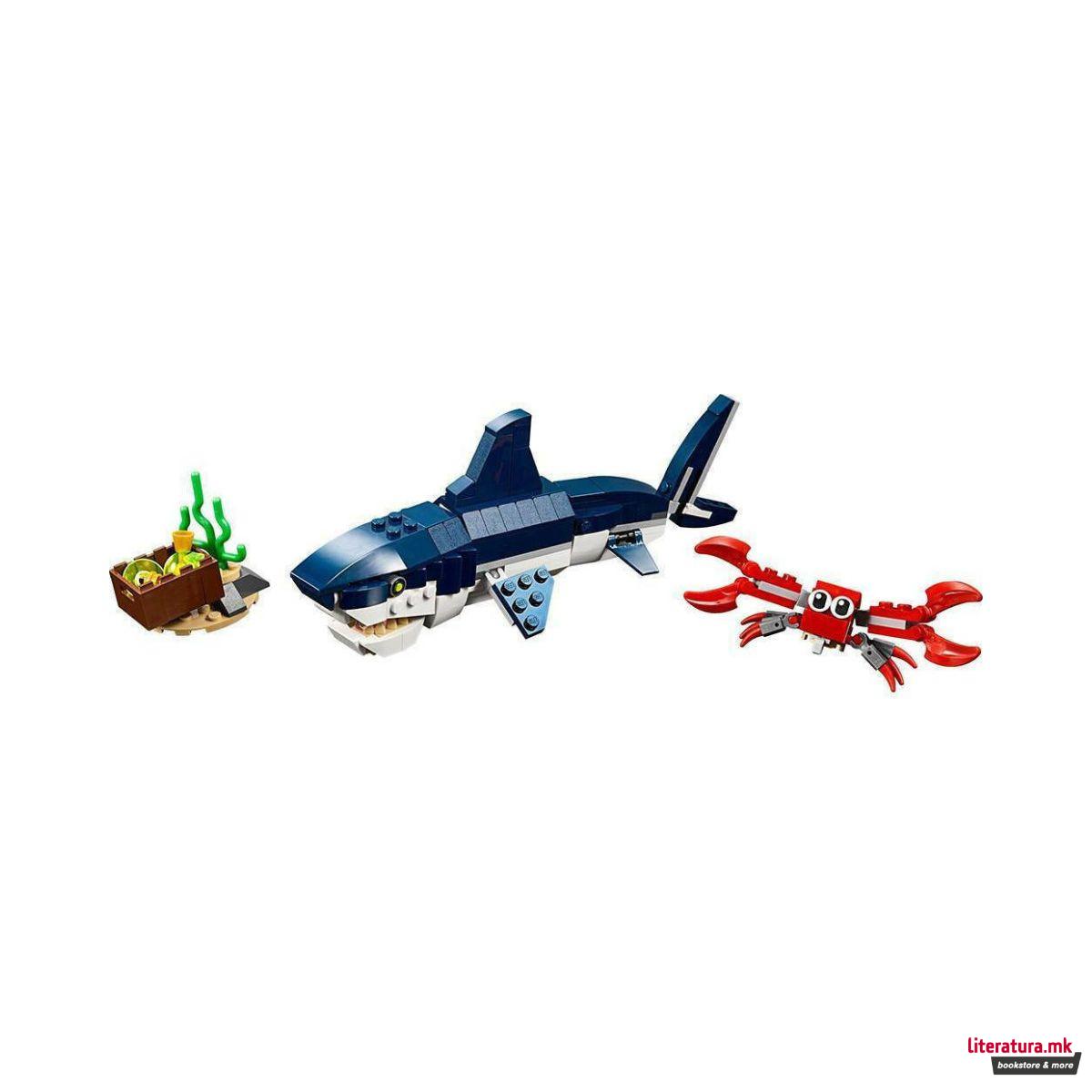LEGO коцки, Creator 3 in 1, Deep Sea Creatures 