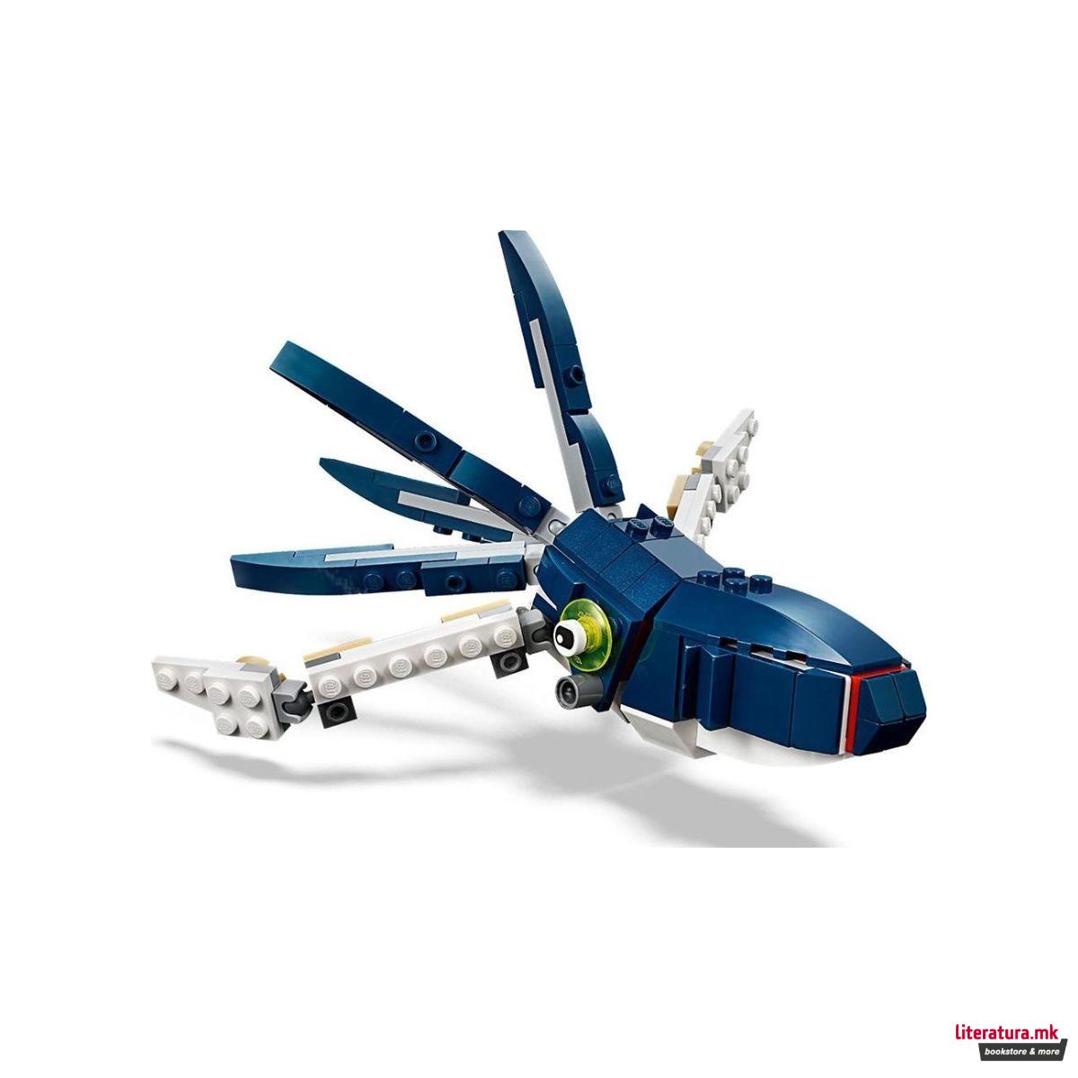 LEGO коцки, Creator 3 in 1, Deep Sea Creatures 