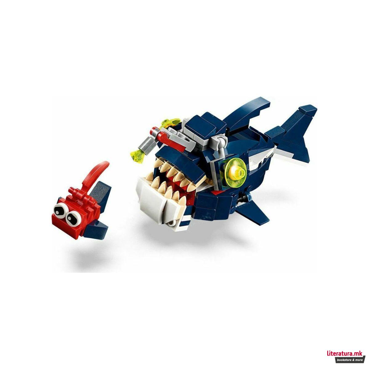LEGO коцки, Creator 3 in 1, Deep Sea Creatures 