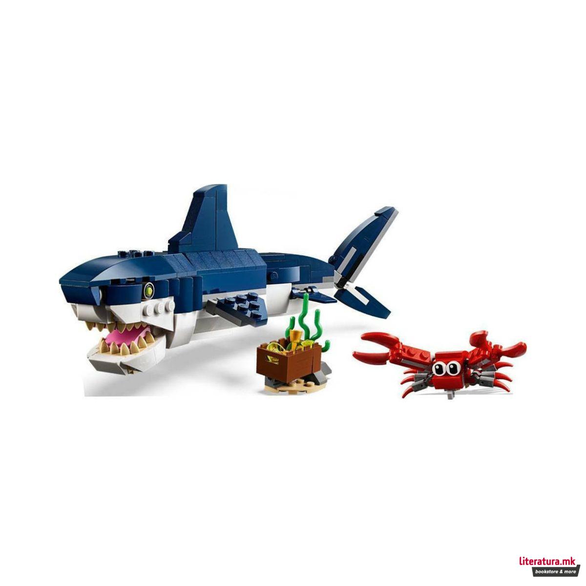 LEGO коцки, Creator 3 in 1, Deep Sea Creatures 