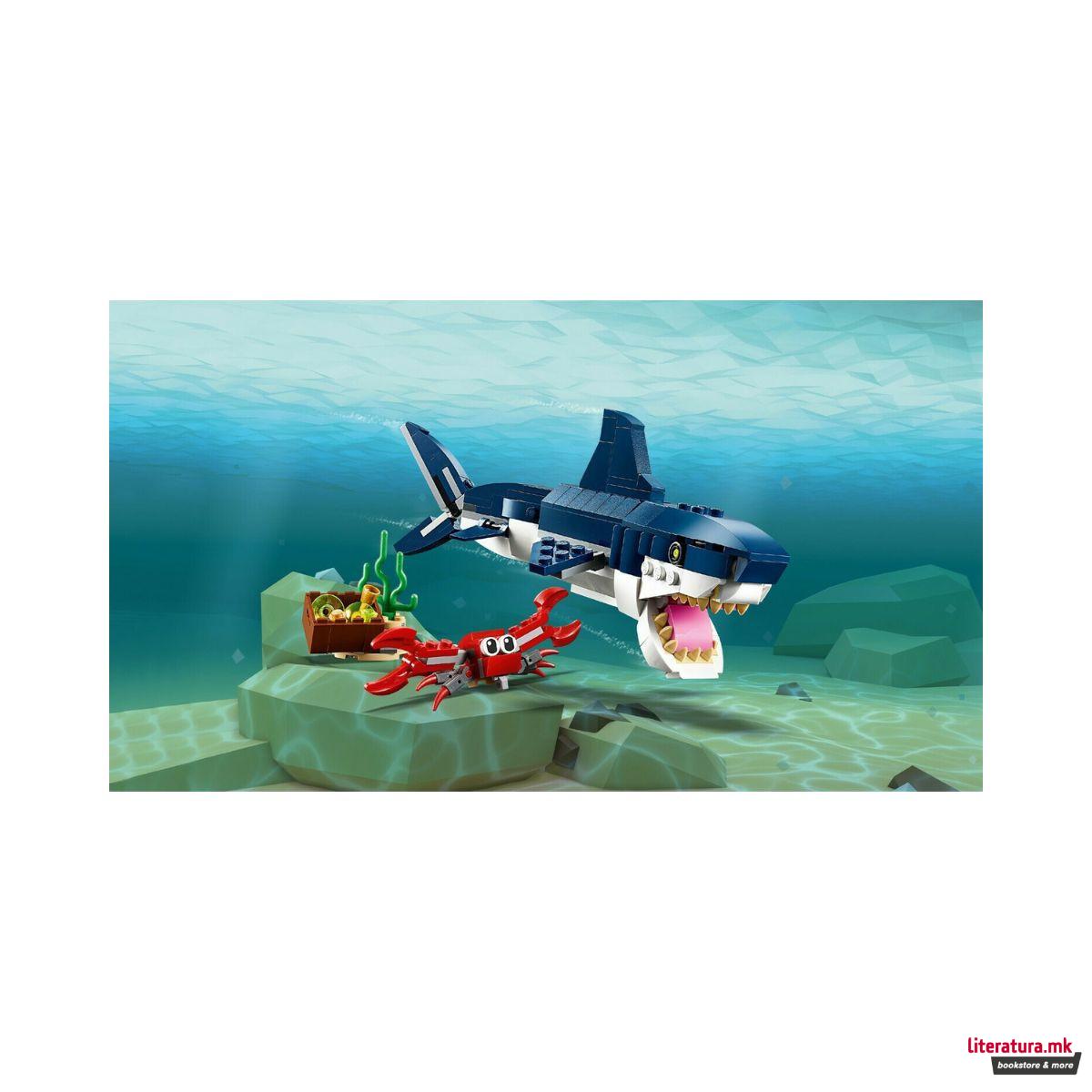 LEGO коцки, Creator 3 in 1, Deep Sea Creatures 