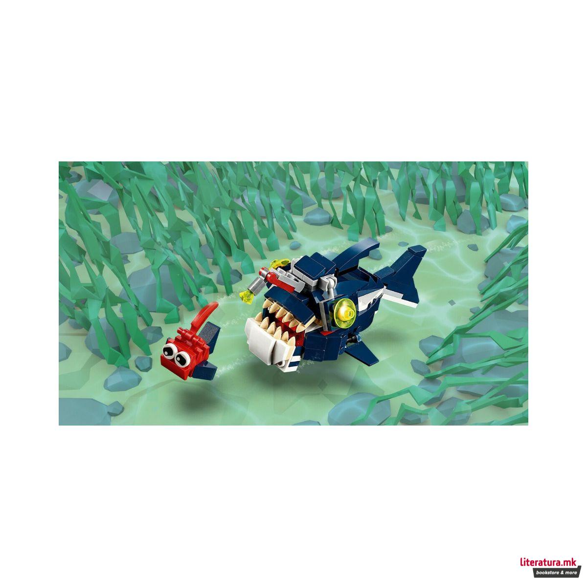 LEGO коцки, Creator 3 in 1, Deep Sea Creatures 