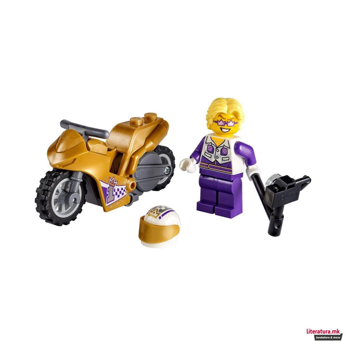 LEGO коцки, City: Stuntz, Selfie Stunt Bike 