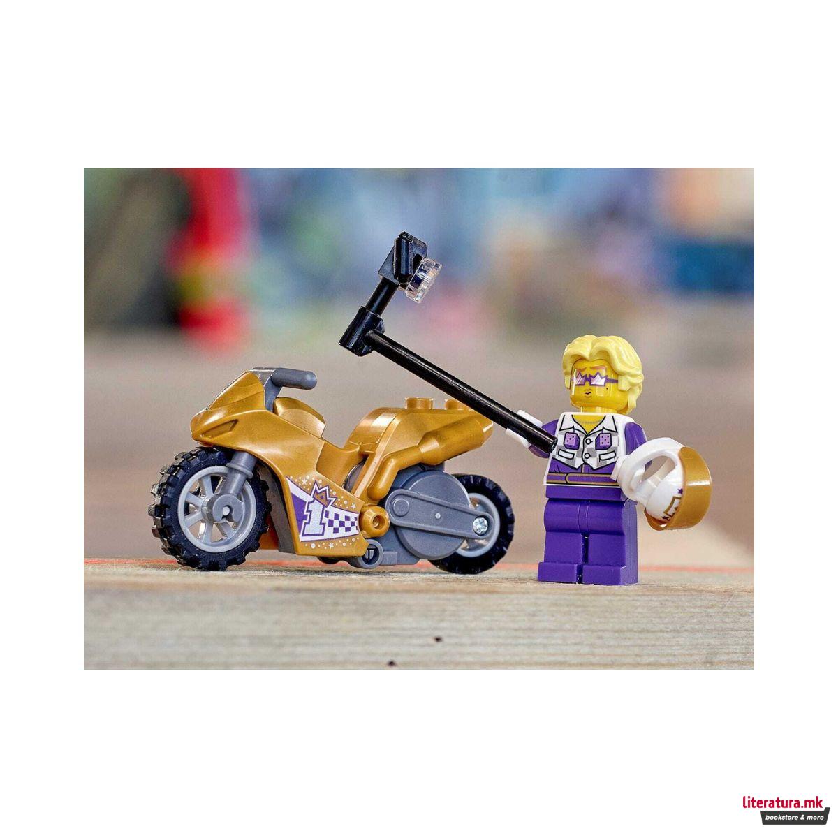 LEGO коцки, City: Stuntz, Selfie Stunt Bike 