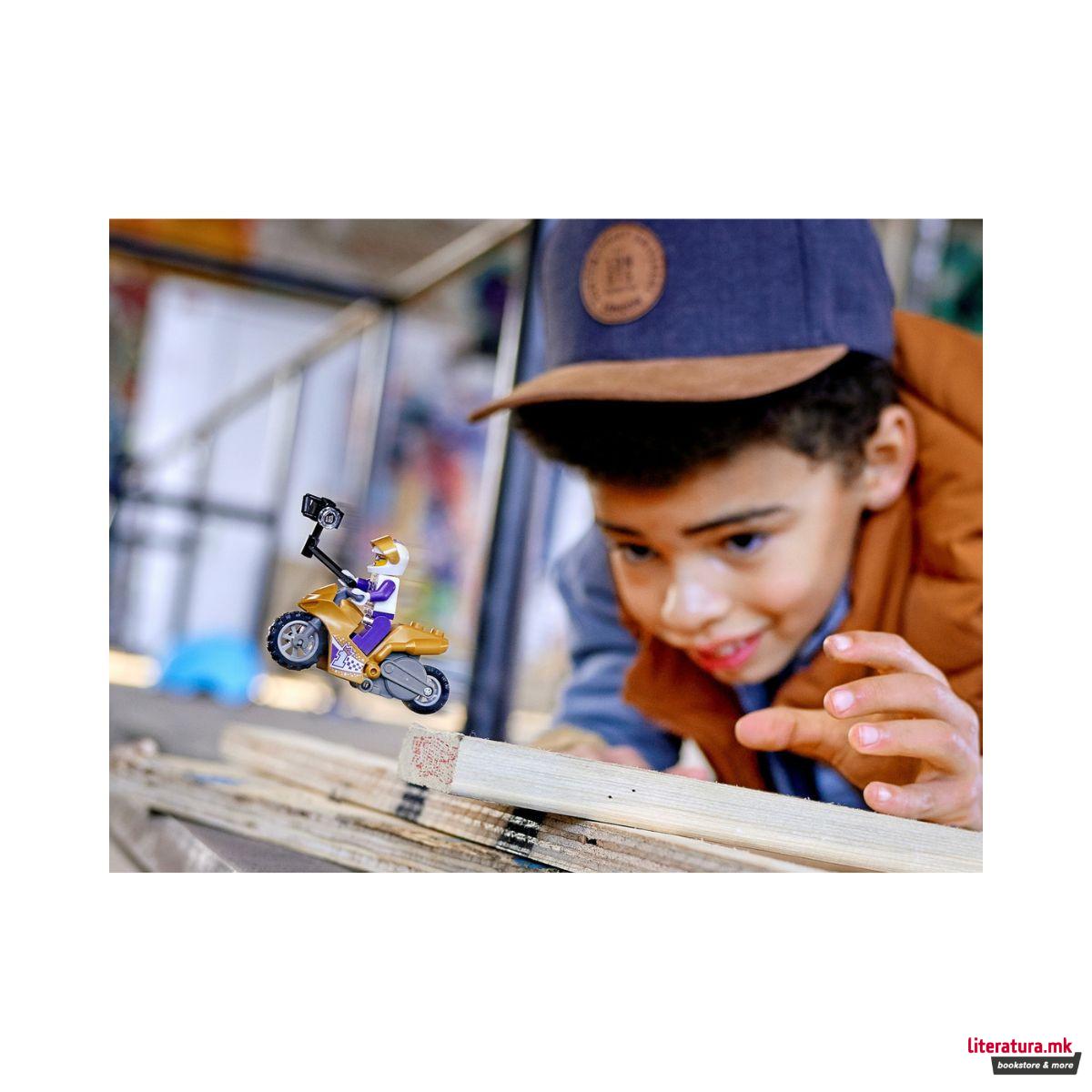 LEGO коцки, City: Stuntz, Selfie Stunt Bike 