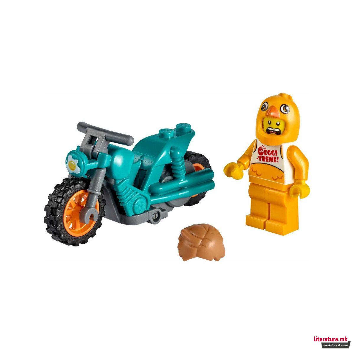 LEGO коцки, City: Stuntz, Chicken Stunt Bike