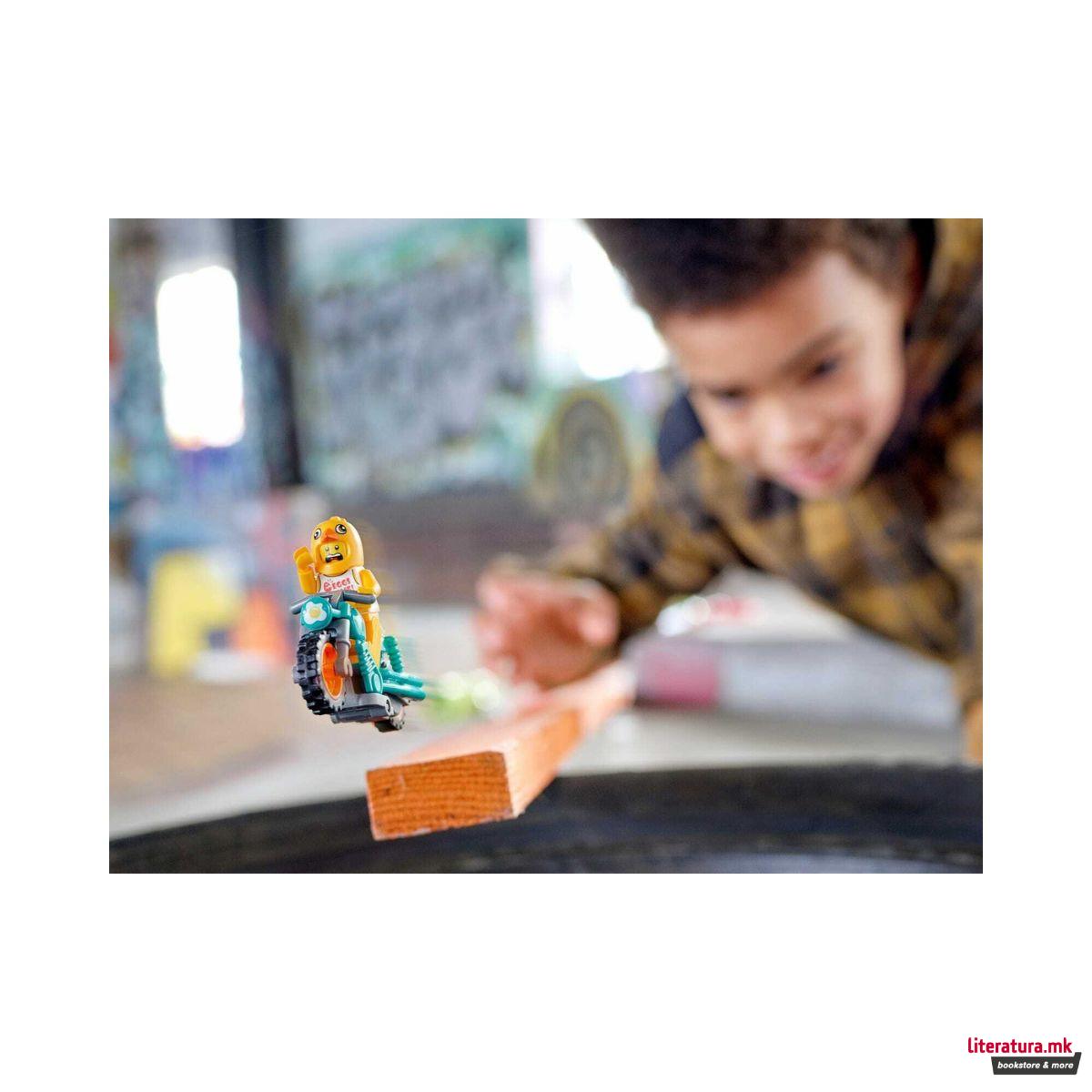 LEGO коцки, City: Stuntz, Chicken Stunt Bike