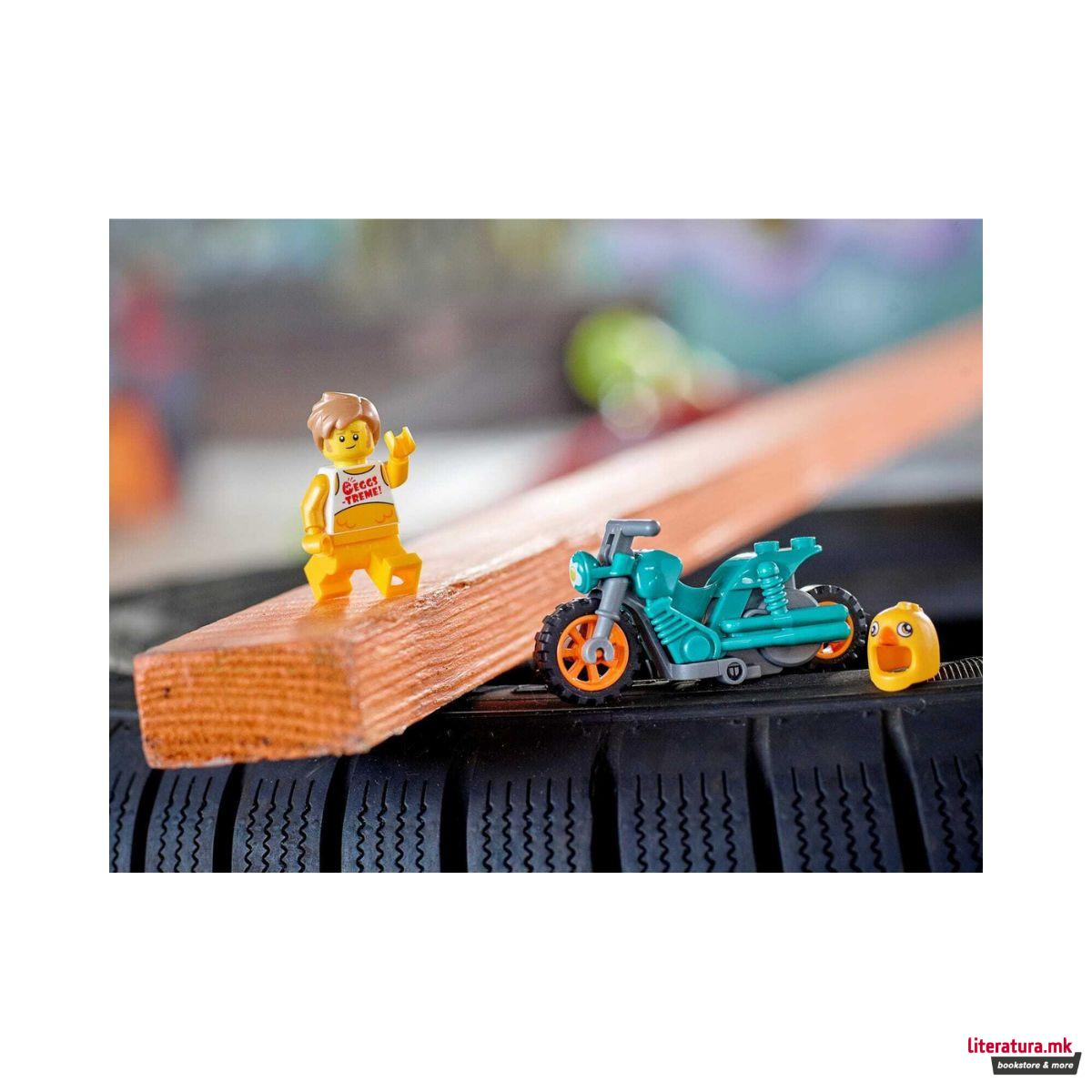 LEGO коцки, City: Stuntz, Chicken Stunt Bike