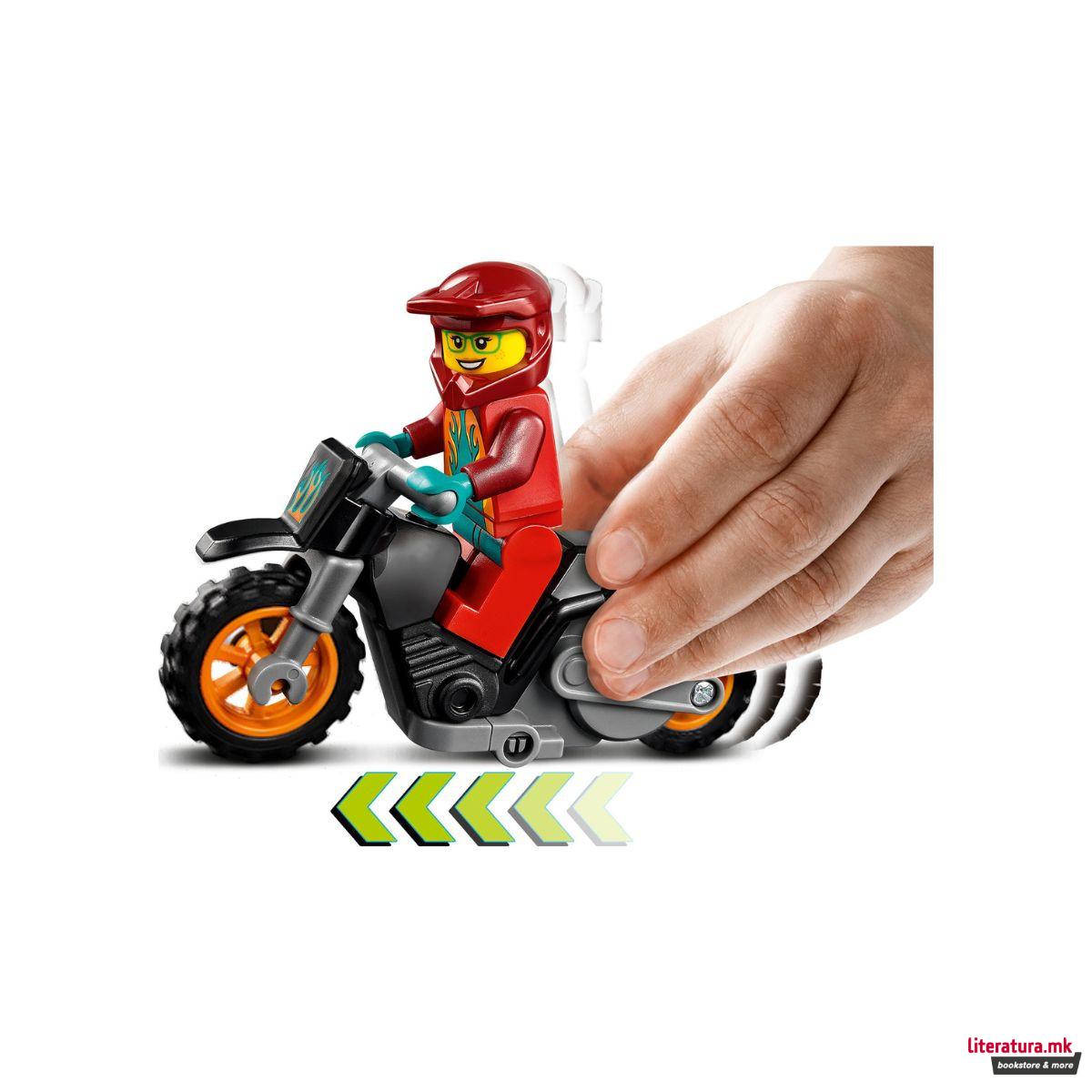 LEGO коцки, City: Stuntz, Fire Stunt Bike 