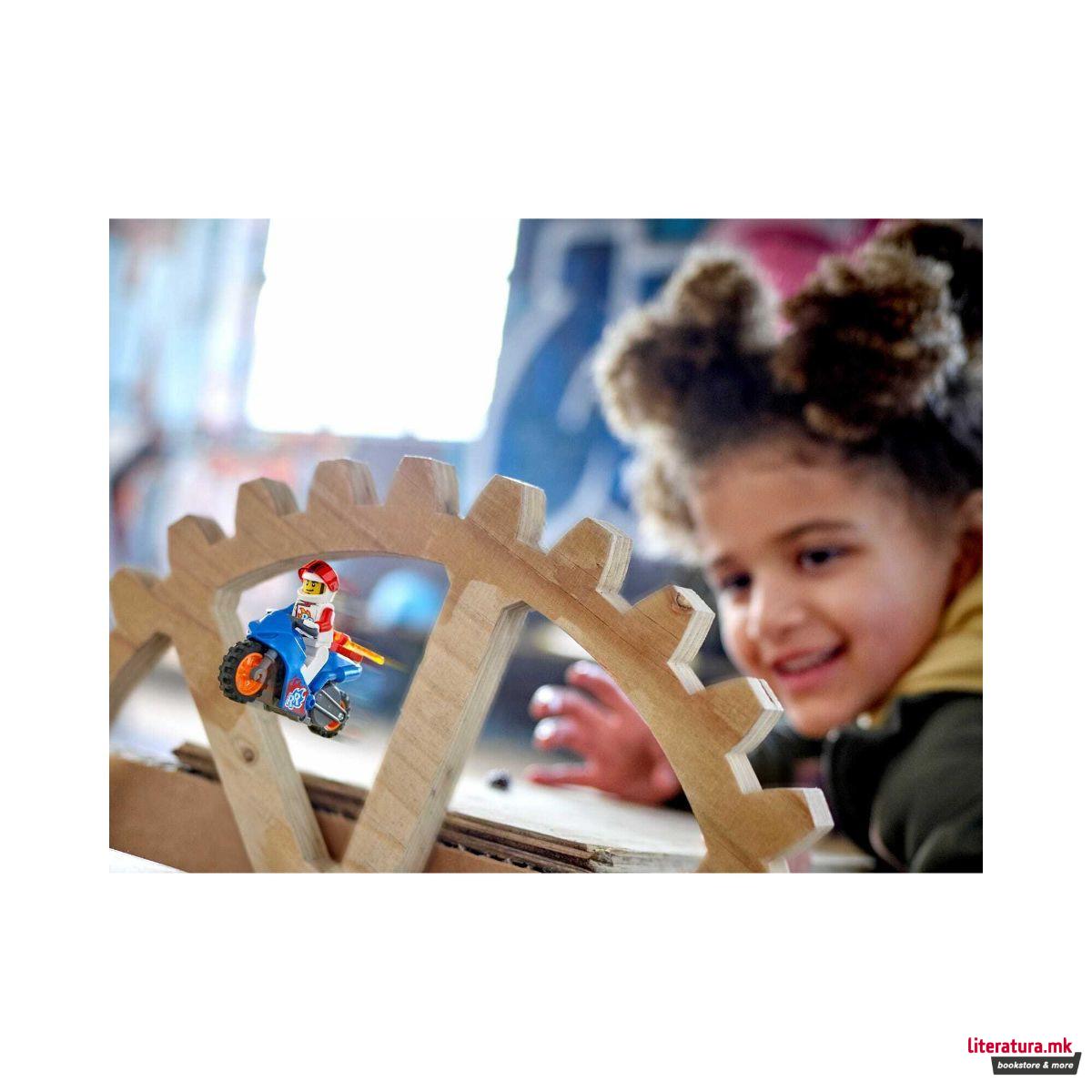 LEGO коцки, City: Stuntz, Rocket Stunt Bike 