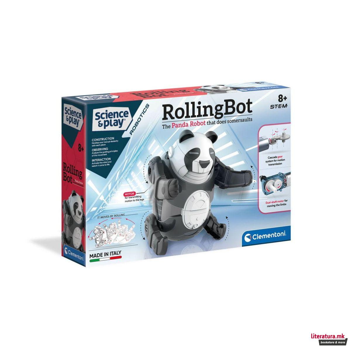 Панда робот, Science & Play, Rolling Bot 