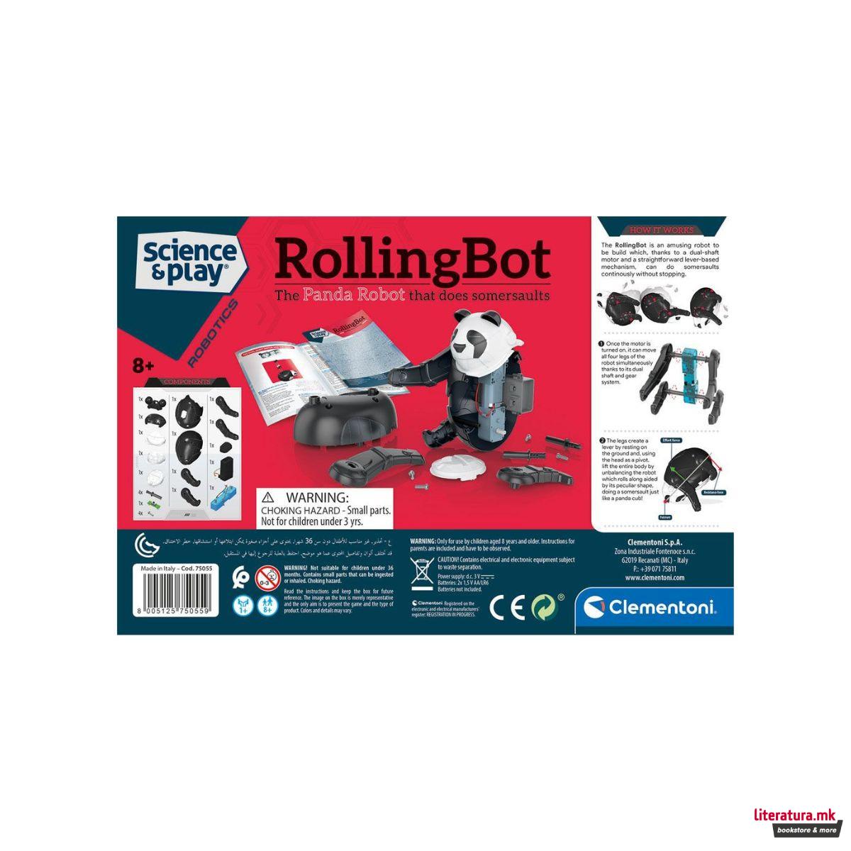 Панда робот, Science & Play, Rolling Bot 