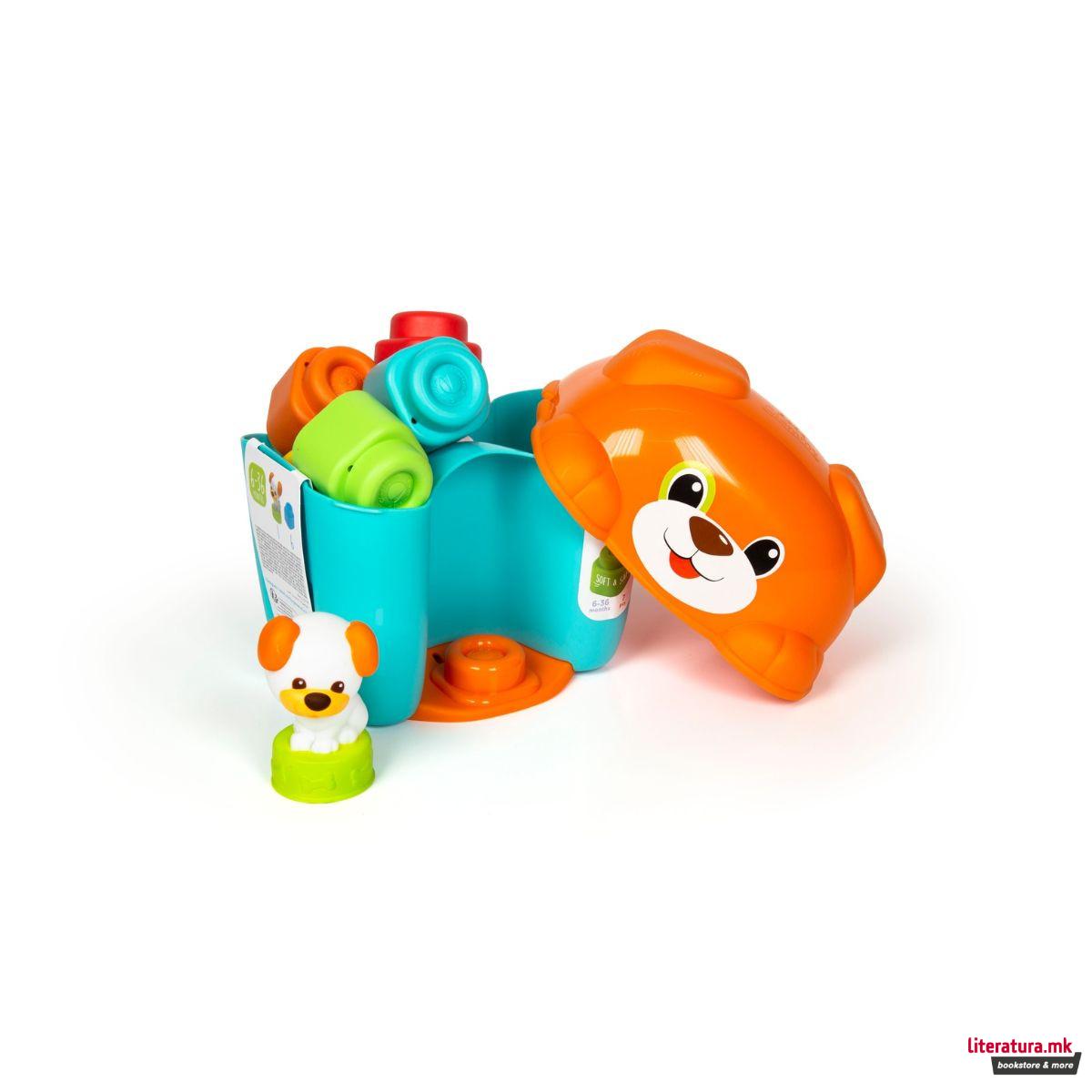 Меки коцки за градба, Soft Clemmy, Dog & Puppy 