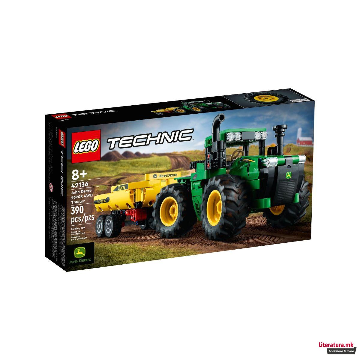 LEGO коцки, Technic, John Deere 9620R 4WD Tractor 