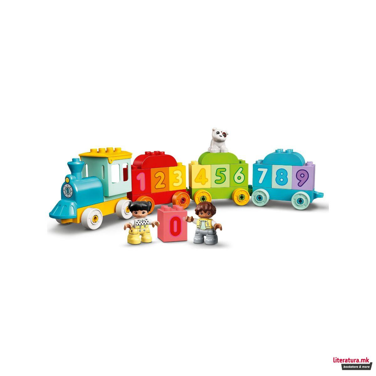 LEGO коцки, Duplo, Number Train - Learn to count 