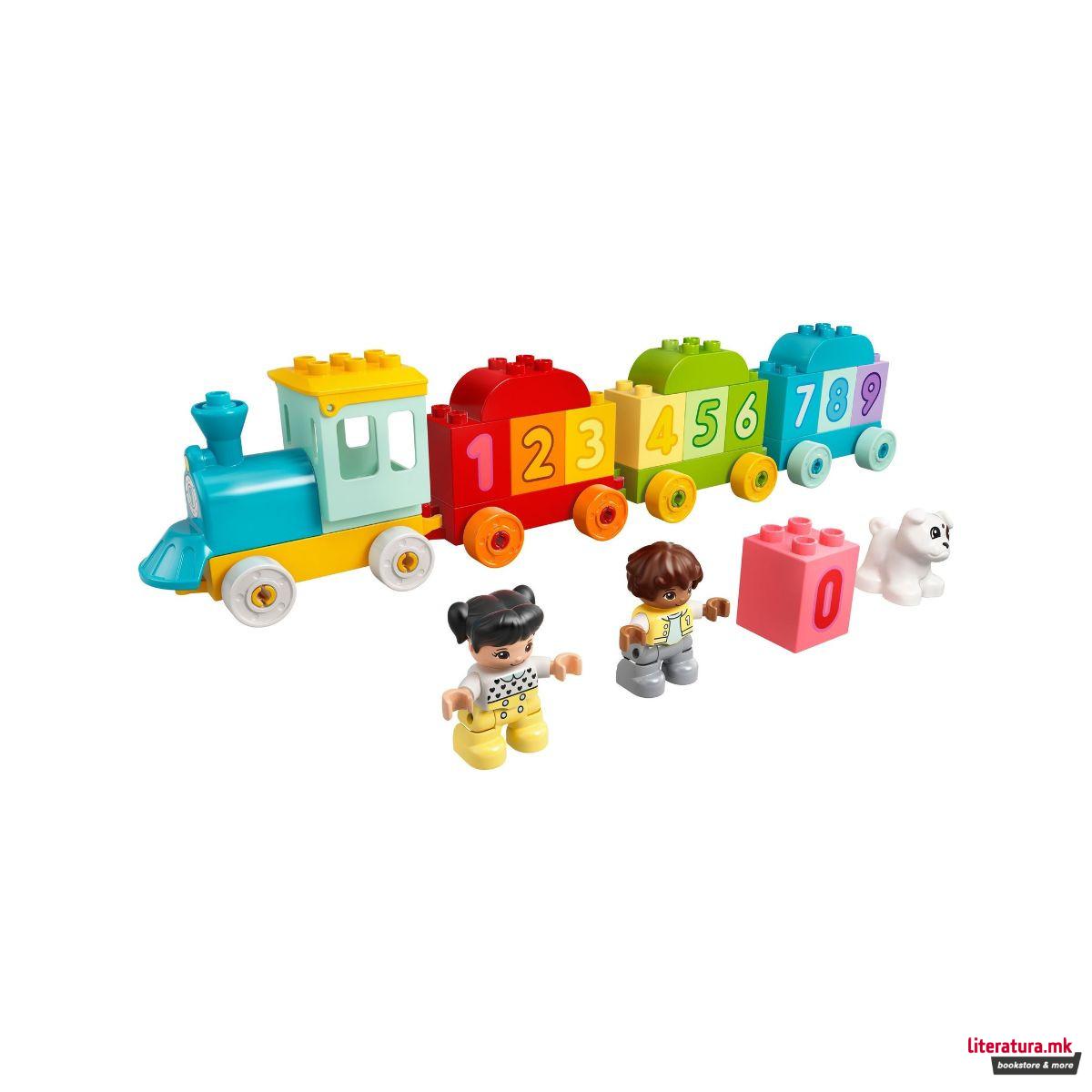 LEGO коцки, Duplo, Number Train - Learn to count 