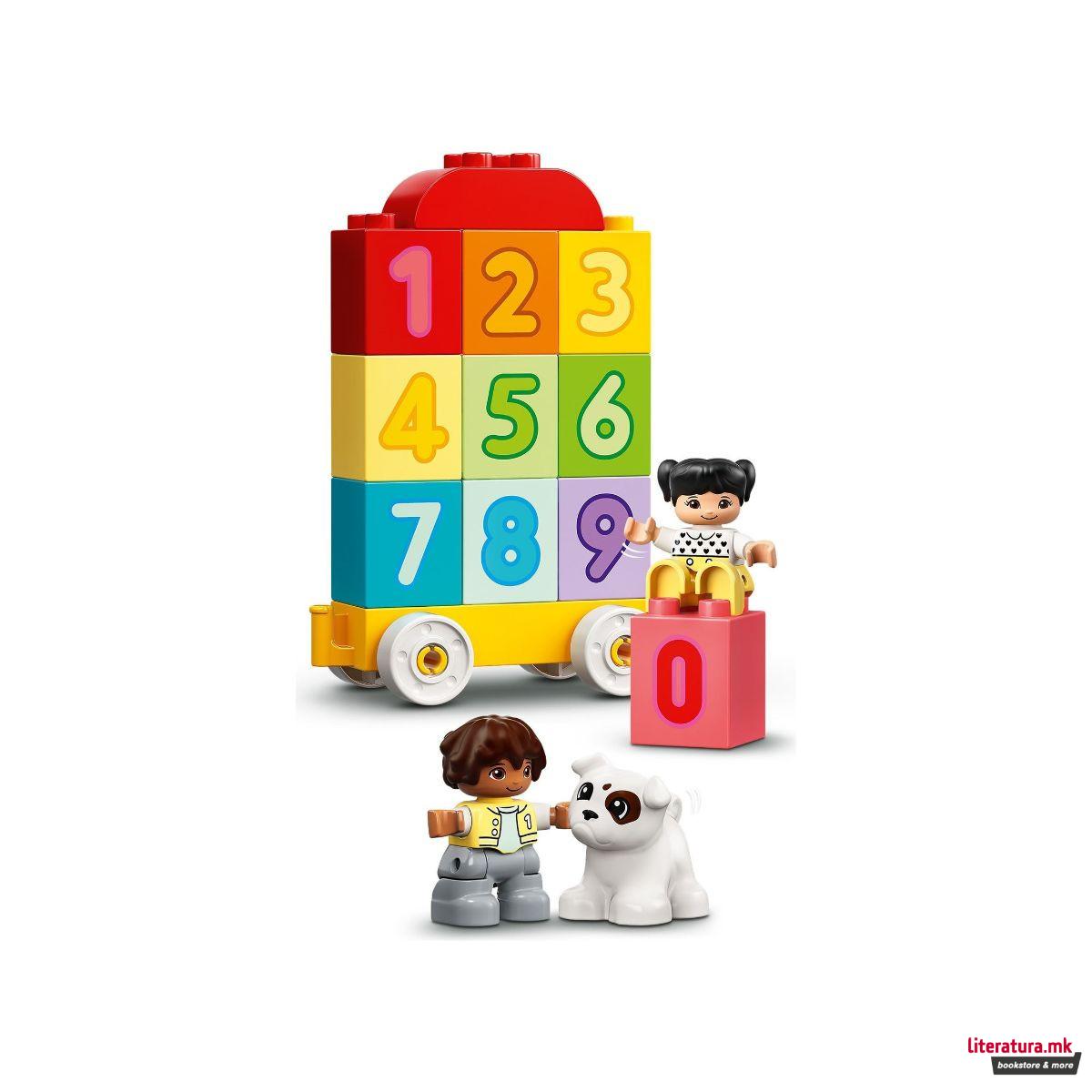LEGO коцки, Duplo, Number Train - Learn to count 