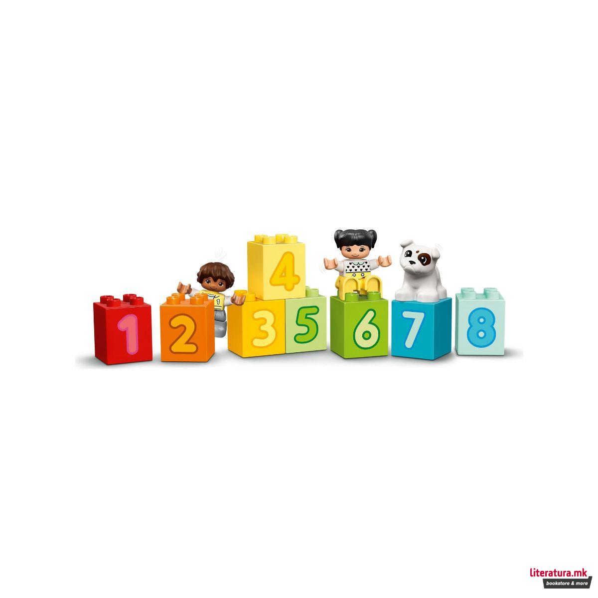 LEGO коцки, Duplo, Number Train - Learn to count 