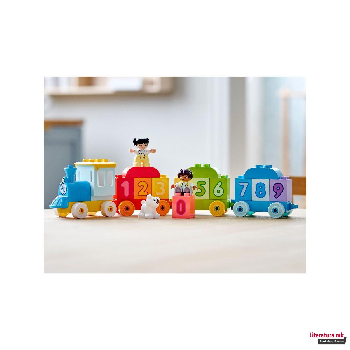 LEGO коцки, Duplo, Number Train - Learn to count 