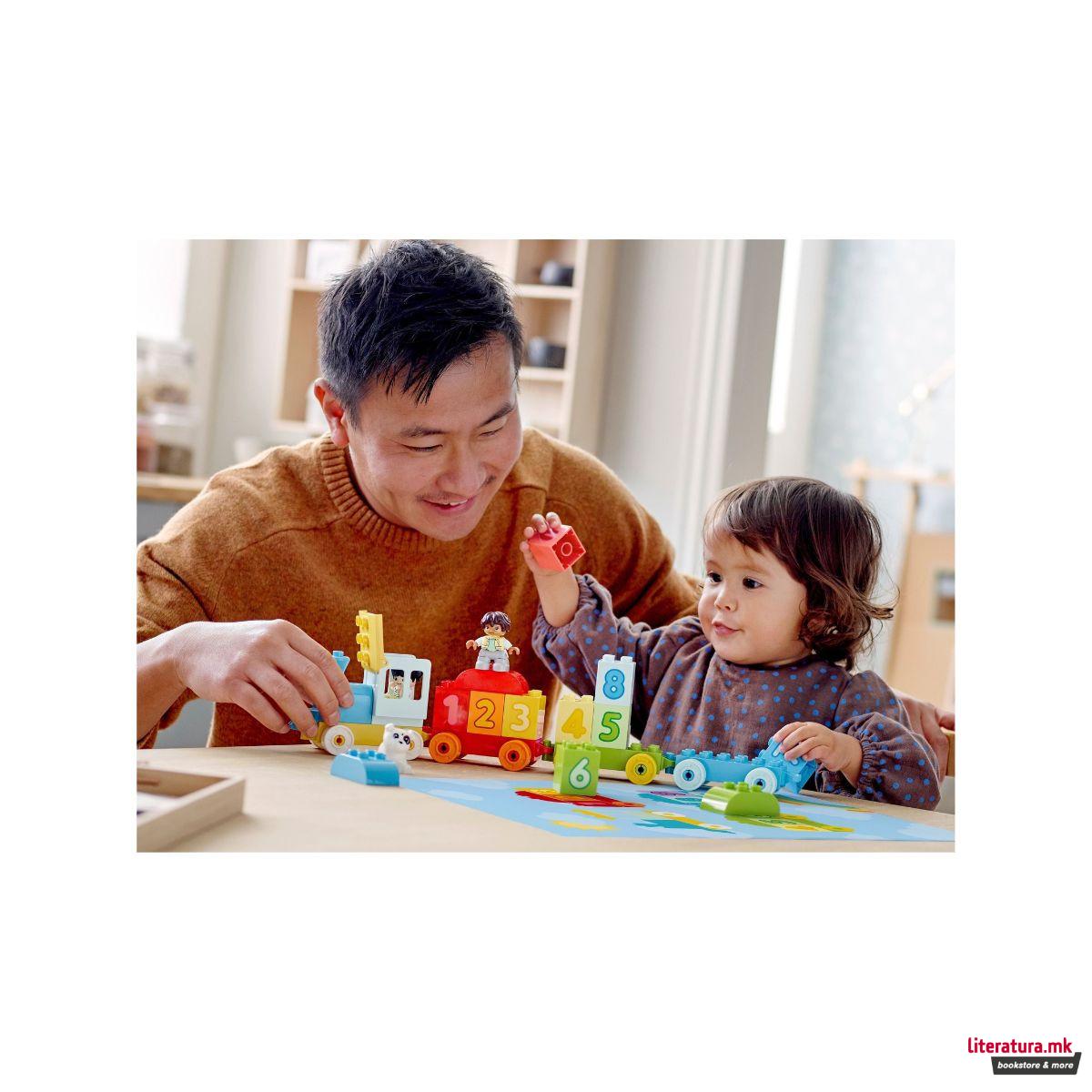 LEGO коцки, Duplo, Number Train - Learn to count 