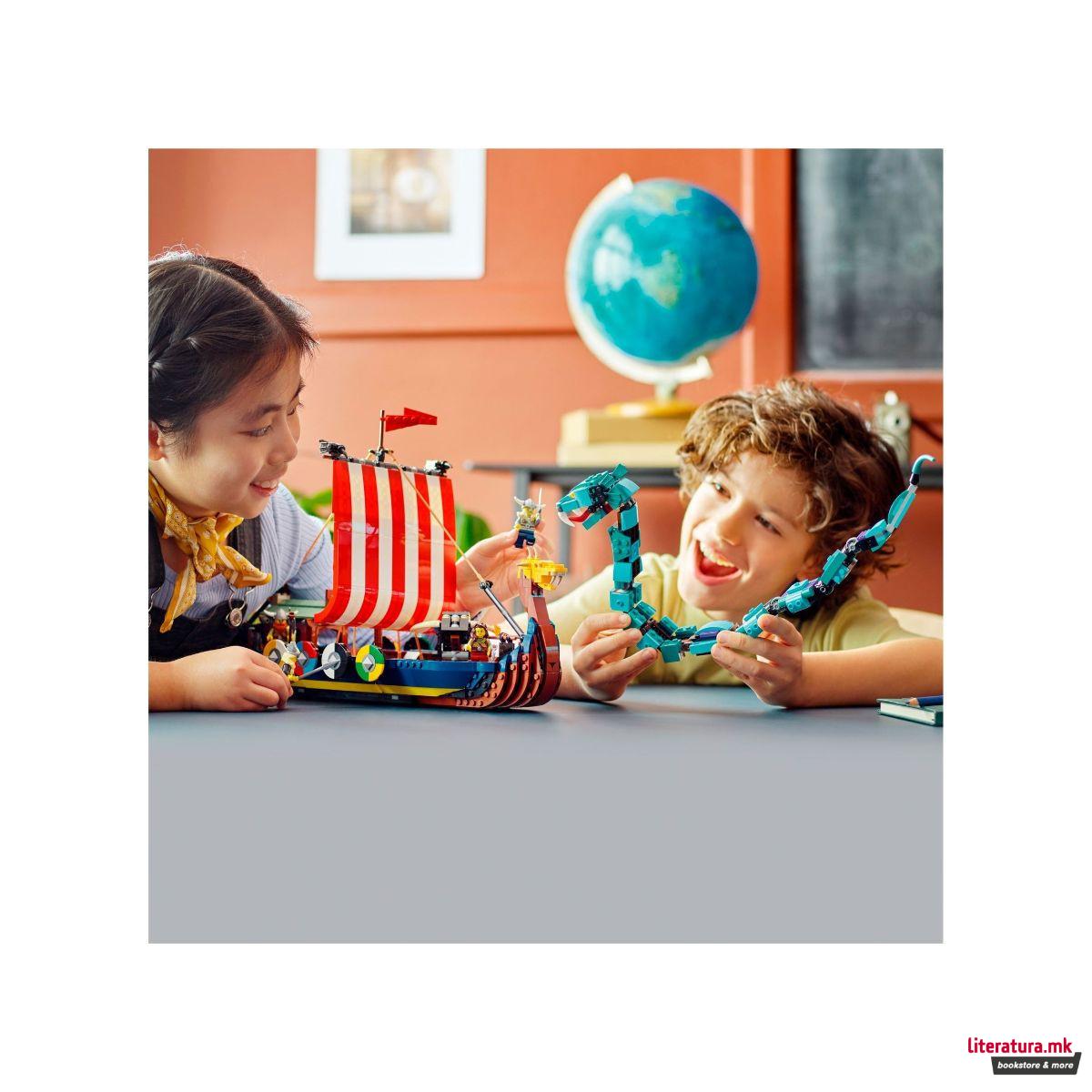 LEGO коцки, Creator, Viking Ship and the Midgard Serpent 