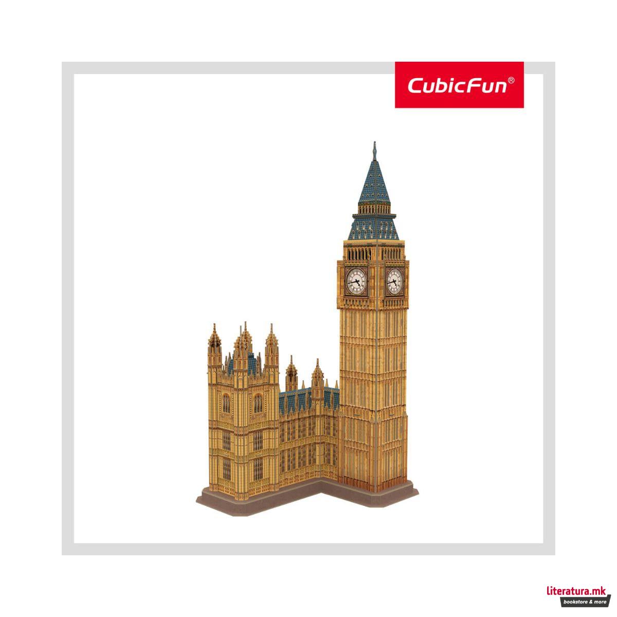 3D сложувалка, National Geographic - Big Ben, 94 парчиња 