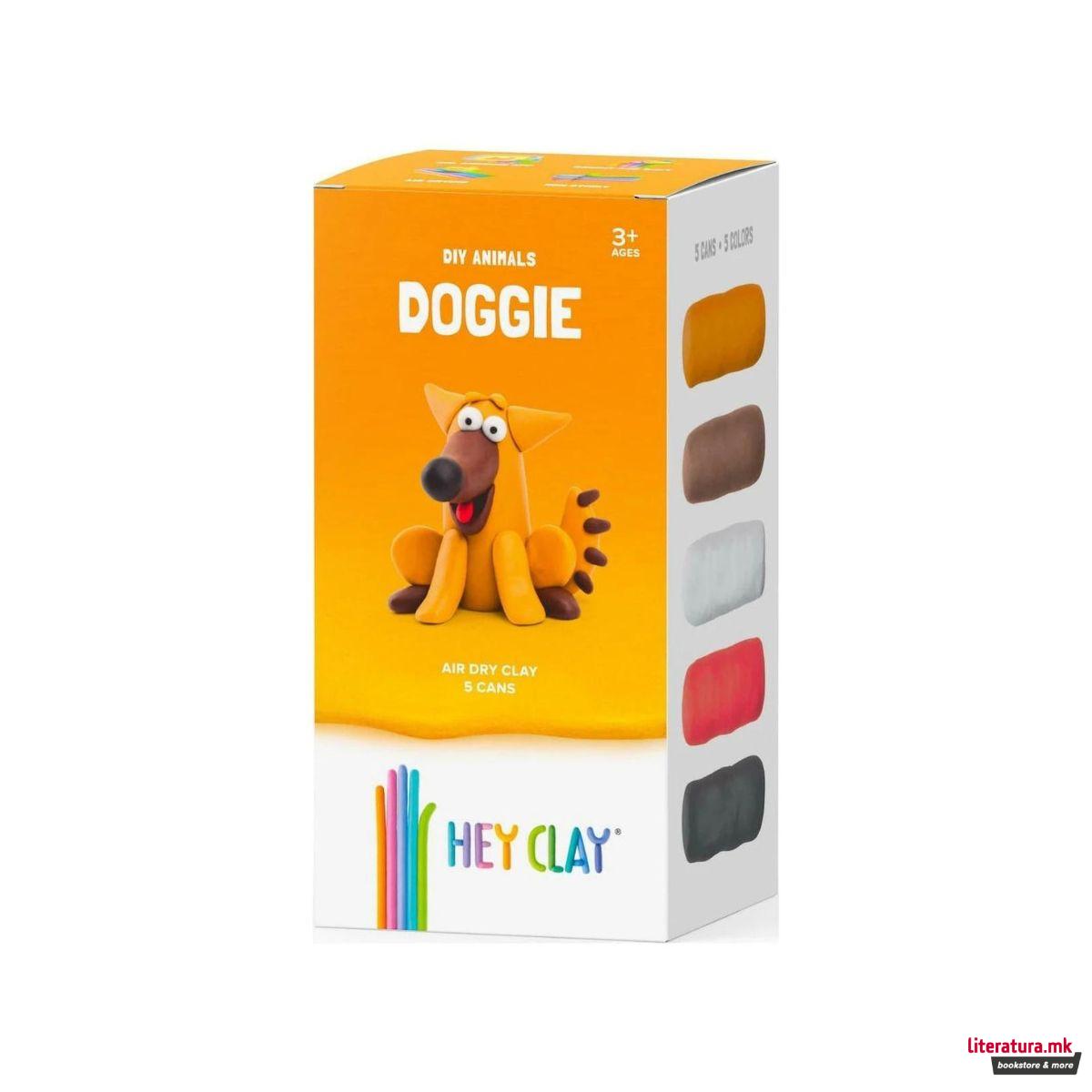 Сет за изработка со глина, Claymates - Куче 