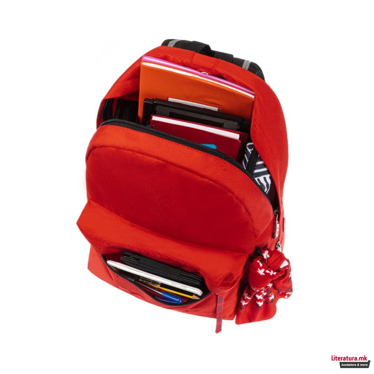 Ранец, Original Scarf, Red 