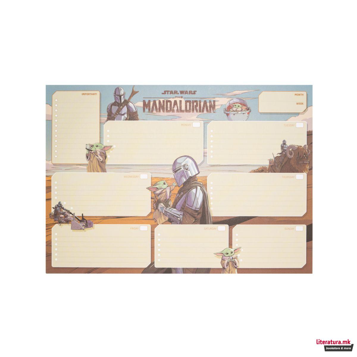 Неделен планер - A3, Star Wars, The Mandalorian 