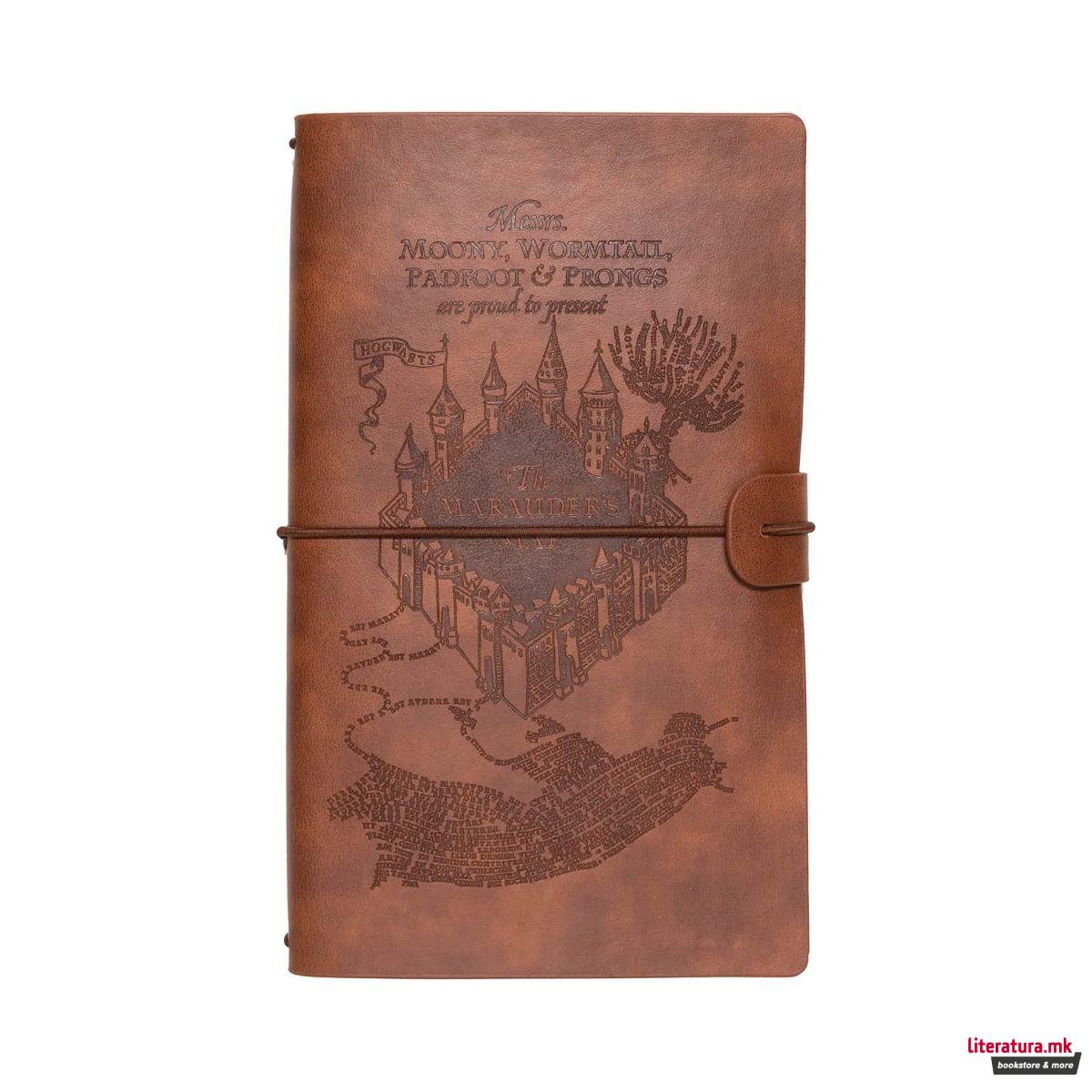 Нотес за патување, Harry Potter, The Marauder's Map 