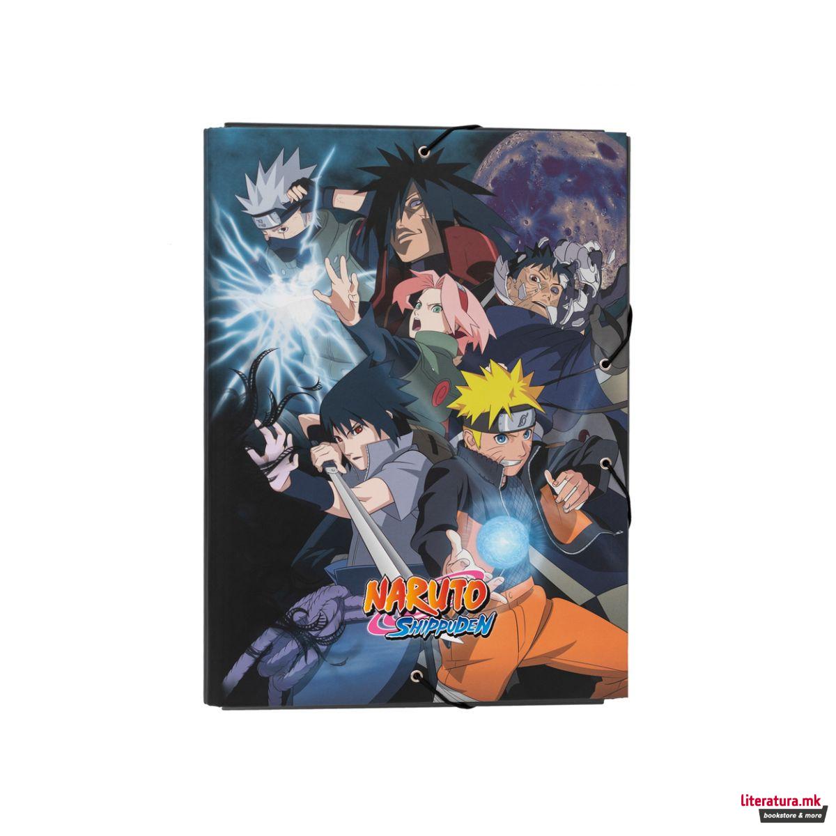 Папка со ластик A4, Naruto Shippuden