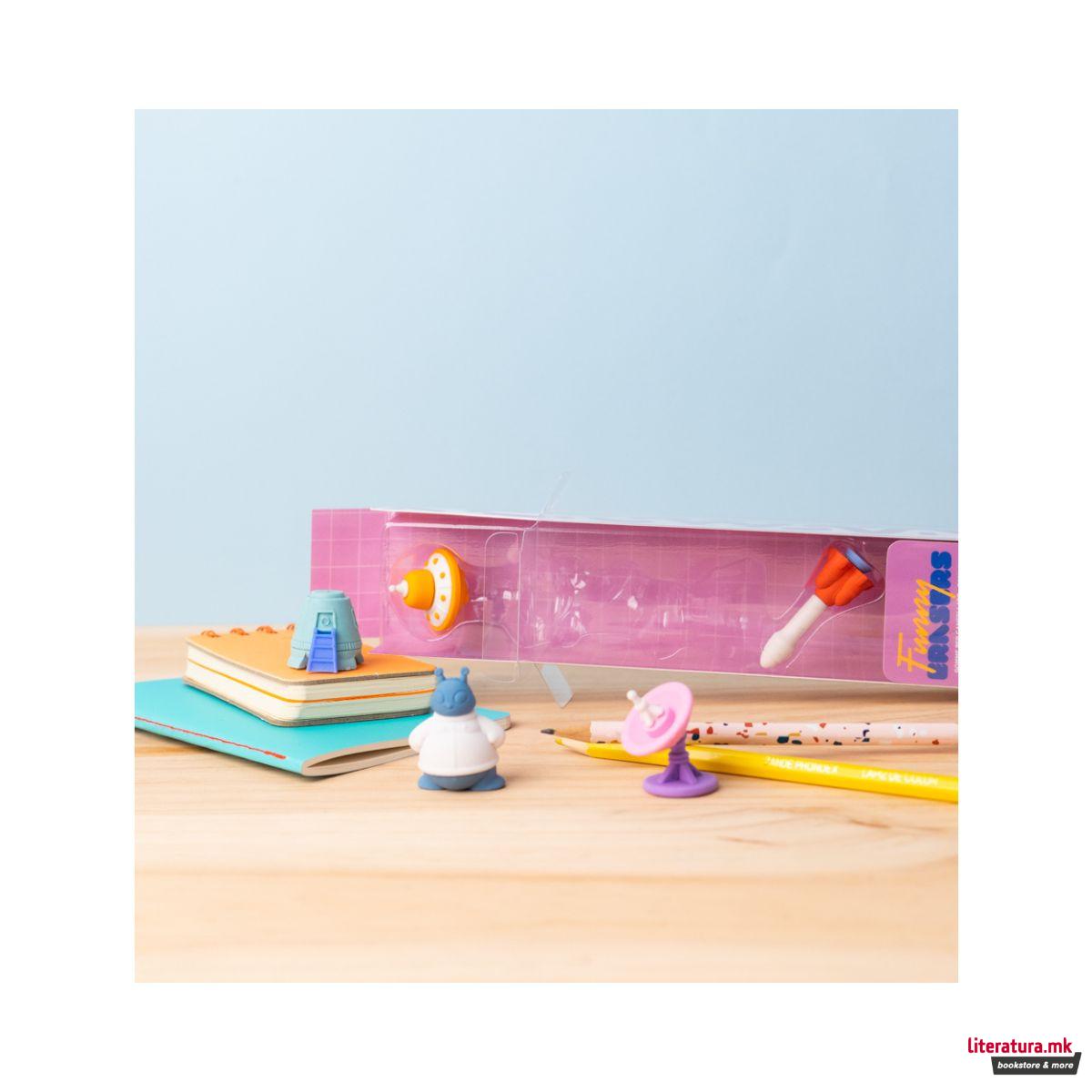 Сет гумички за бришење, Space 2 