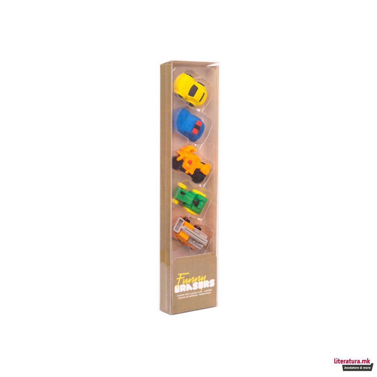 Сет гумички за бришење, Vehicles